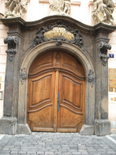 The slanting woodwork gives this door such character. It's almost as if it's sleepy. (Prague)