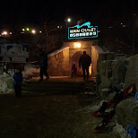 main chalet tunnel entrance at glen eden in Milton, Ontario, Canada