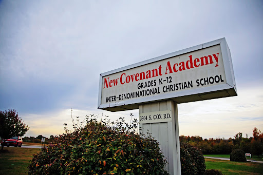 New Covenant Academy is one of the sponsors of the coat and blanket drive. Photo Credit: Alex Crowder