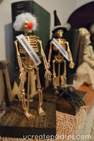 DIY Halloween Party Awards Funniest