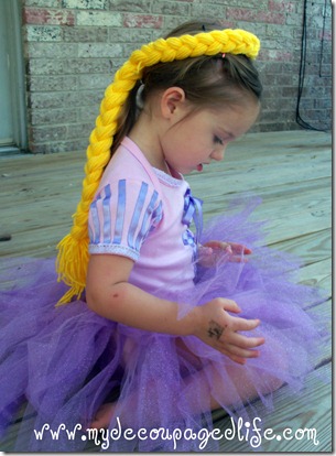 diy rapunzel halloween costume