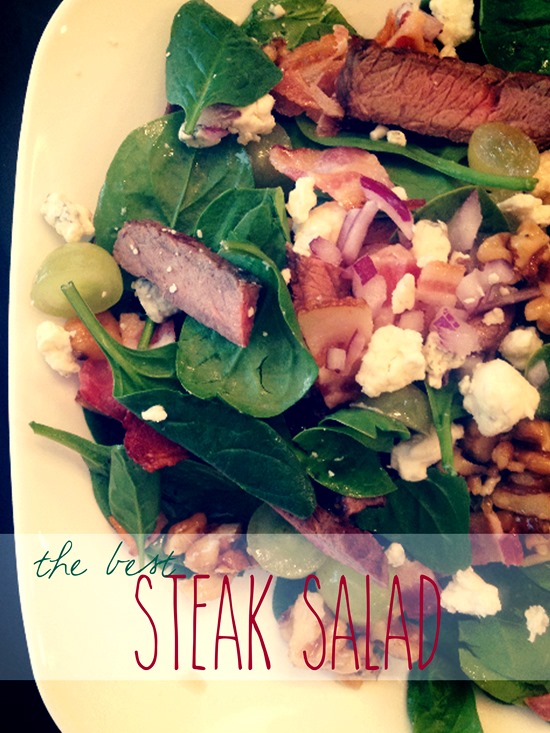 The Best Steak Salad