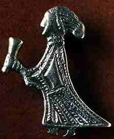 Valkyrie With Drinking Horn, Asatru Gods And Heroes