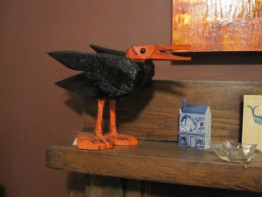 Pretty much everywhere you look in this house is a happy critter of some sort.