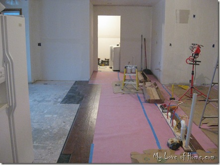 Remodeling Kichen, living room