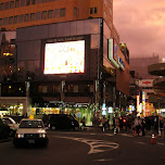 downtown fukuoka in Fukuoka, Japan 