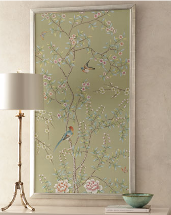 This gorgeous piece of art will add a whimsical lightness to your living room. (horchow.com)