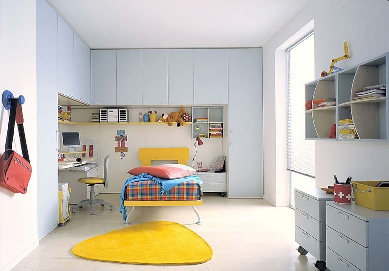 Mobili per il bagno moderni: arredamenti per case moderne lastra a ... Porta tv per camerette