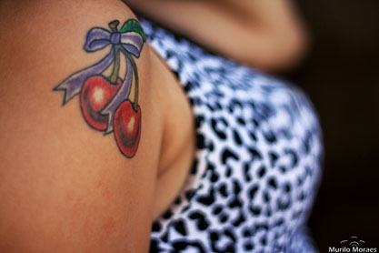Cherry Tattoos on Cherry Tattoo Jpg Femininos Tattoo Rosas Tattoo Tatuagens Tatuagem