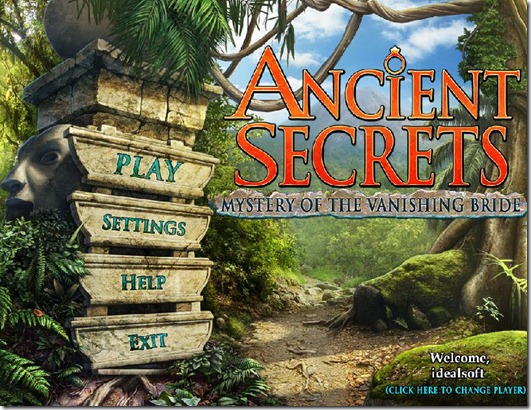 Ancient Secrets - Mystery of the Vanishing Bride free full game image 1