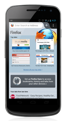 Firefox Mobile 14 per Android