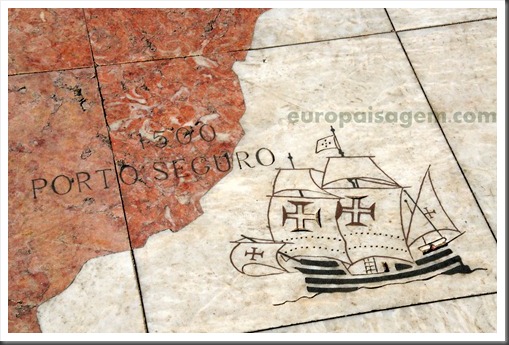Mapa Mundi das Grandes Navegações Padrão dos Descobrimentos Portugal Lisboa