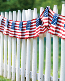 Patterned Fence Swag