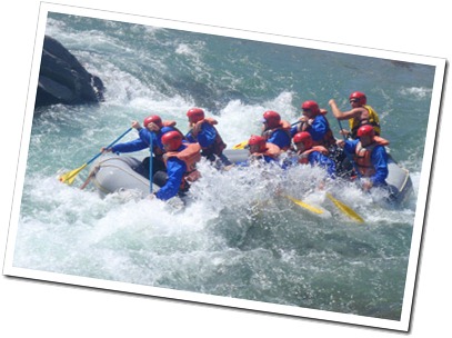 Sunny day rafting Sunny day rafting