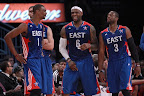 lebron james nba 130217 all star houston 23 game 2013 NBA All Star: LeBron Sets 3 pointer Mark, but West Wins