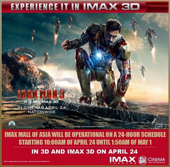 Iron Man 3 24-hr screening Iron Man 3 24-hr screening