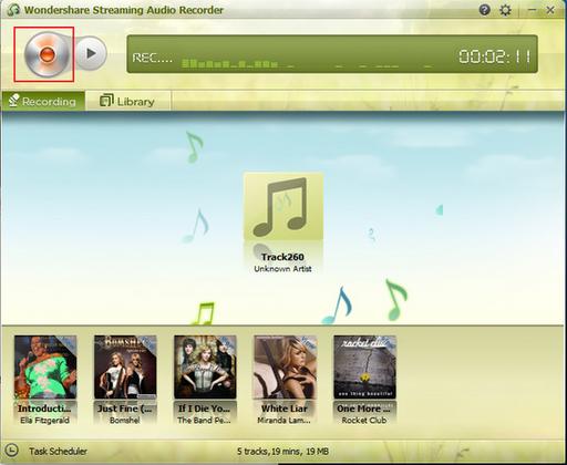 Descargar Wondershare Streaming Audio Recorder gratis