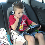 Bryan watching a movie in the car on the way to Nashville 09022011
