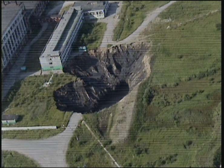 Pictures of a mysterious dent