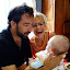 Erwan et Christelle devant Aël