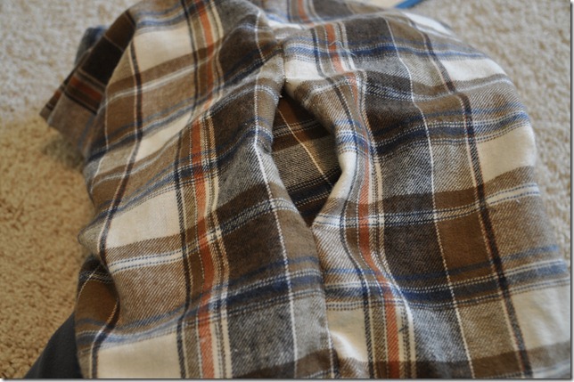 Easy Sew Flannel Infinity Scarf