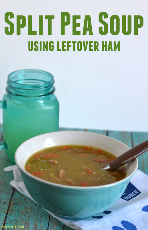 Leftover Ham Split Pea Soup