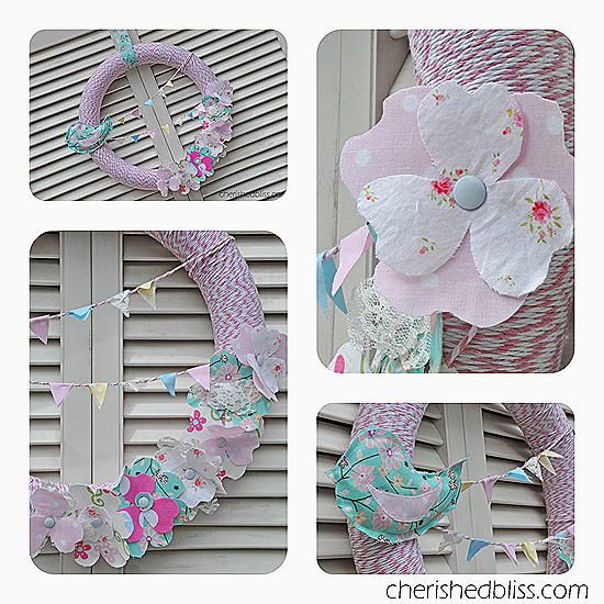 Spring Wreath Collage copy