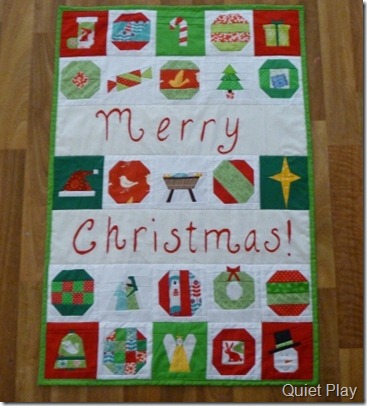 Christmas wall hanging