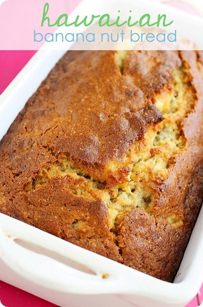 Hawaiian Banana Nut Bread – The most melt-in-your-mouth banana bread EVER. Get the simple, scrumptious recipe! | thecomfortofcooking.com