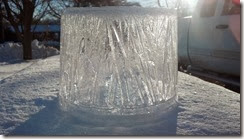 frozen ice