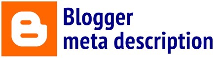 Blogger meta description