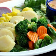 Potato, Beet,cauliflower and Broccoli Salad Platter