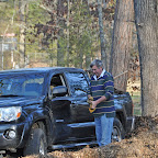 Picking up a load of C tree mulch