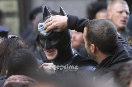 On Location for "Batman - The Dark Knight Rises" in NY