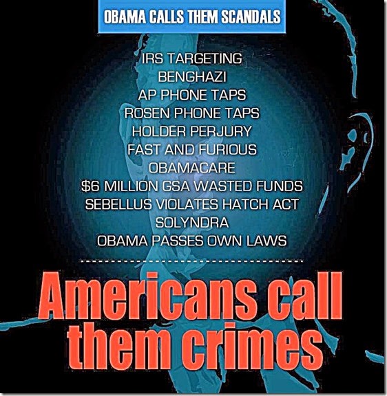 BHO calls scandals - Americans Call Crimes BHO calls scandals - Americans Call Crimes