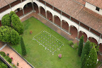 An Italian courtyard, Pisa