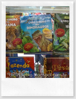 Livro SONORO dos dinossauros: nova opção ao público mirim. DSC08480