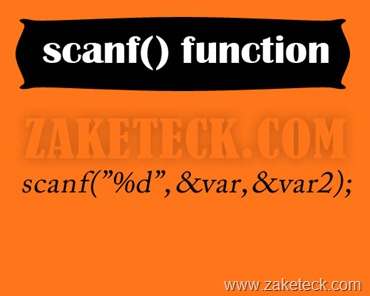 Scanf in c