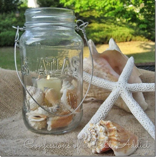 CONFESSIONS OF A PLATE ADDICT Summer Mason Jar Candles