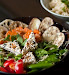 vegetarian cuisine our professional chef.