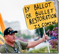 by ballot or bullet