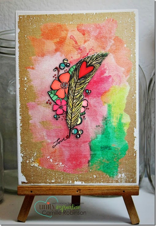 feather canvas