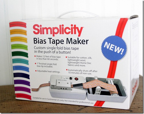 simplicity bias tape maker