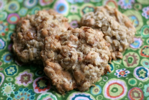 butterscotch oatmeal cookies 1