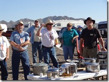 Bill winning chili cookoff