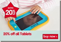 20% off tablets 28-11-2013