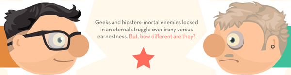 geek vs hipster geek vs hipster