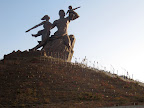 La statua del risorgimento aficano, simbolo della rinascita africana!!!