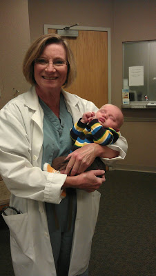 Dr konkol said he is the second biggest baby she has ever delivered vaginally