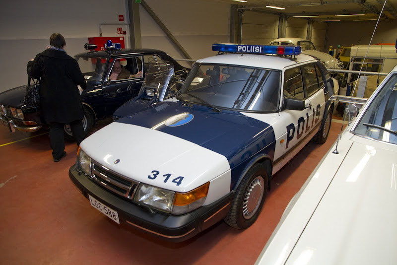 Saab 900i 16v Police Car. Finland.